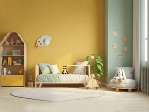 بهترین رنگ سرویس خواب برای نوزاد دختر و پسر