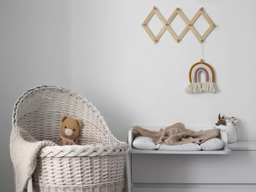 سرویس خواب نوزاد برای اتاق تنگ