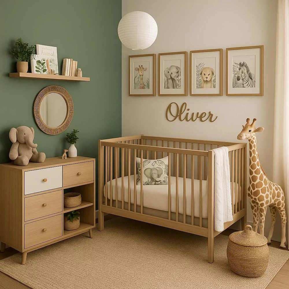 سرویس خواب مینیمال نوزاد ایده 9