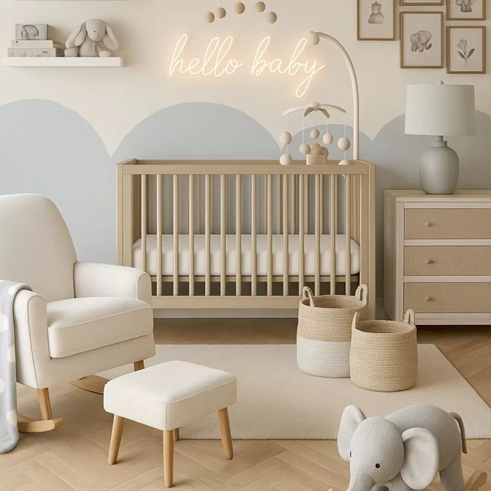 سرویس خواب مینیمال نوزاد ایده 4